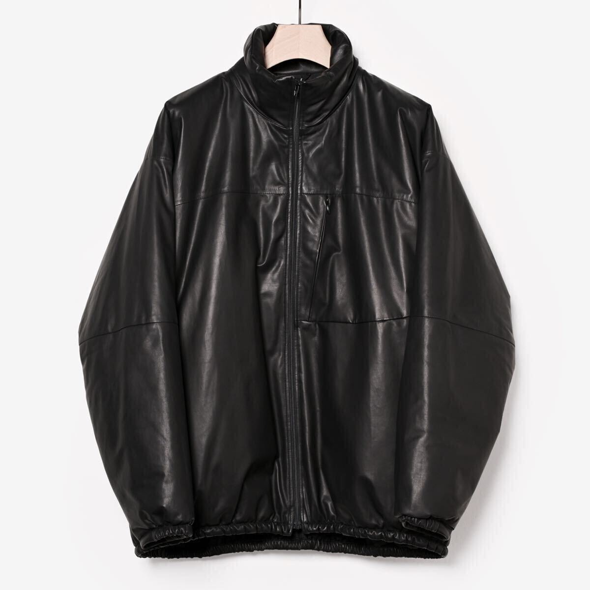 コモリ COMOLI23AW シープスキンパ フジャケット3ブラック