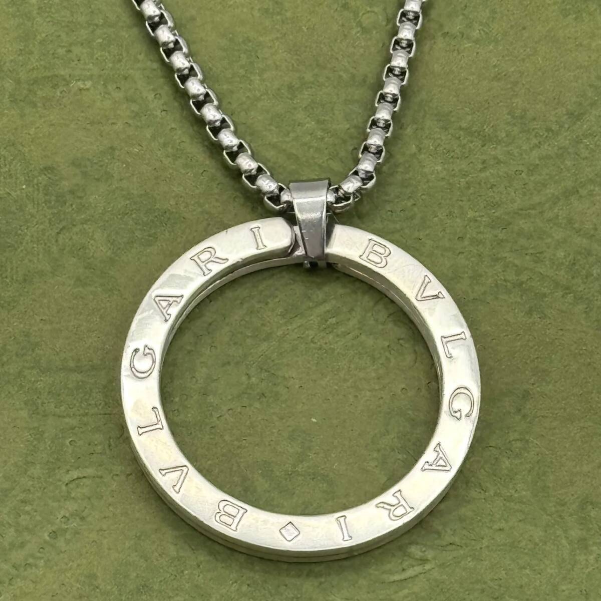 BVLGARI ビーゼロワン リングロゴ ネックレス 113622