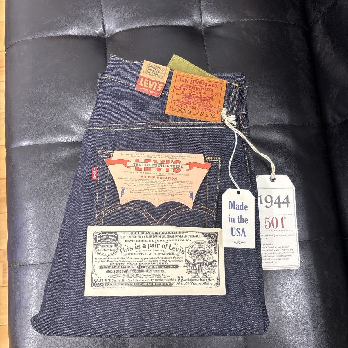 LEVI'S Nagoya Limited 550 Customized Expansion Baggy Jeans V2 S/D