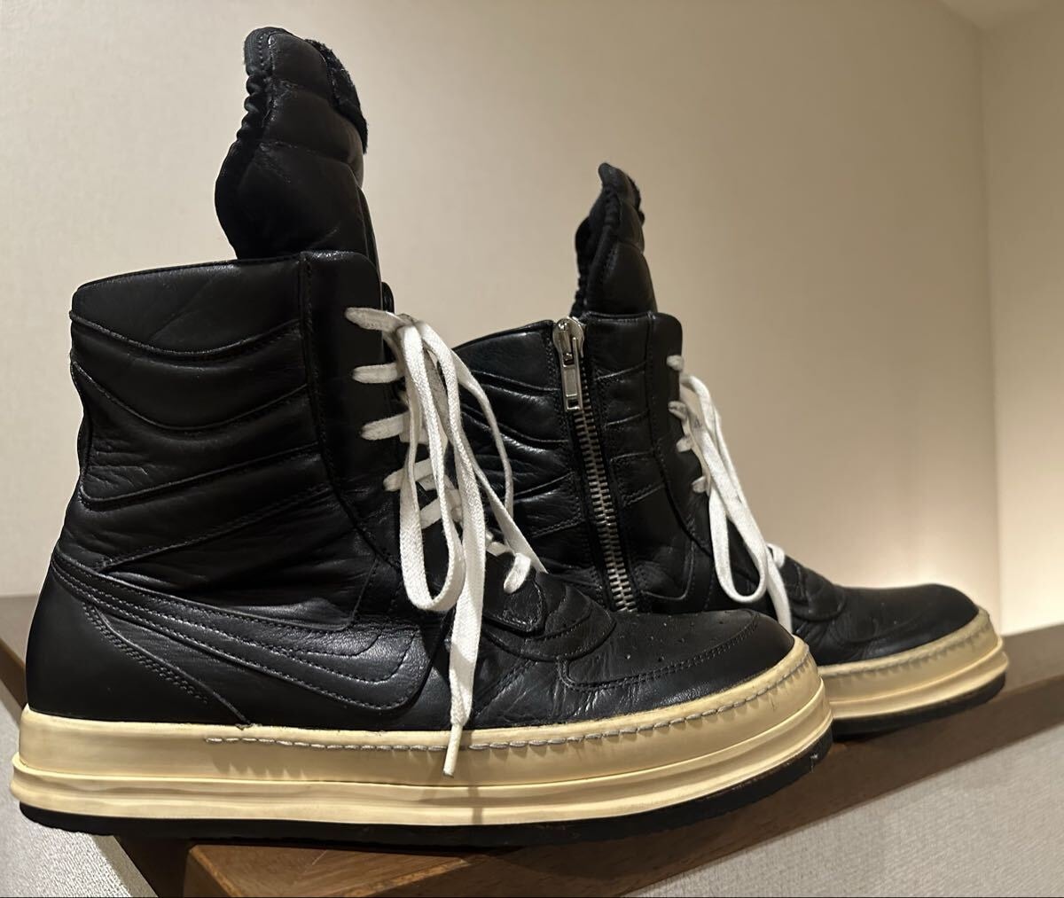 初期 Rick Owens Geodunk サイズ42 正規品 ジオダンク ジオバスケット GEOBASKET