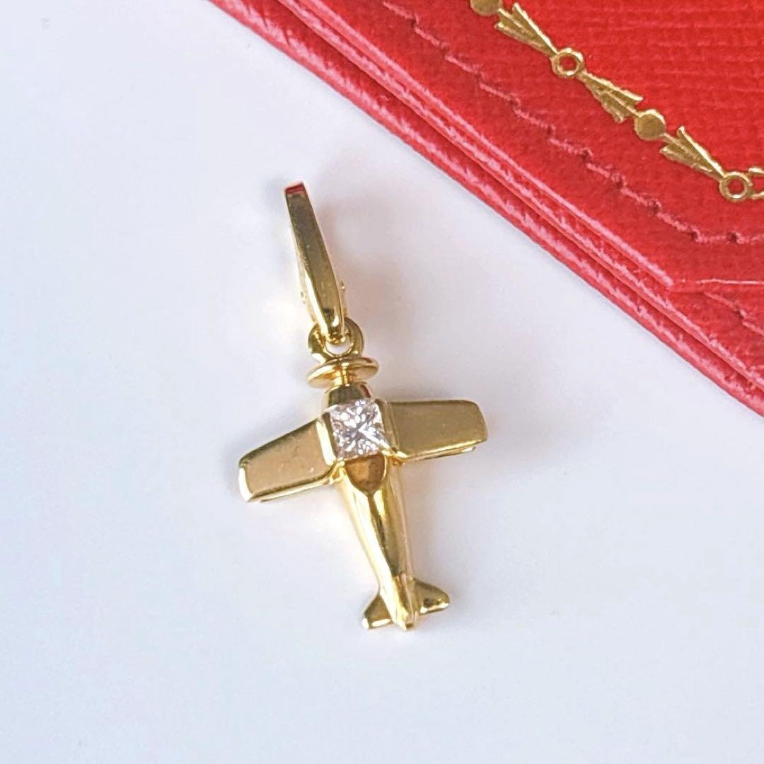 目立った傷や汚れなし】レア カルティエ エアプレーン 飛行機