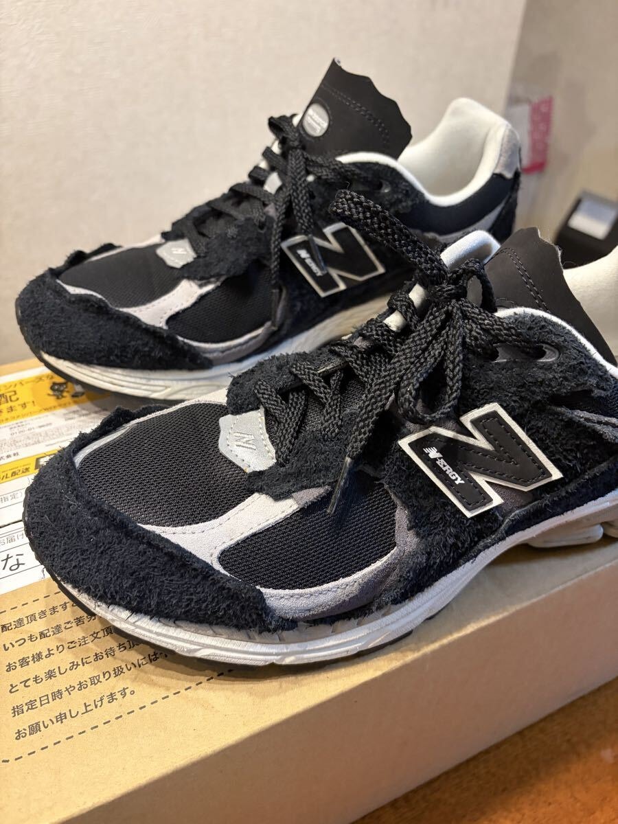 ニューバランス M2002RDJ フリークスストア別注NewBalance protection pack プロテクションパック　スエード黒　ブラック 27.5 スニーカー