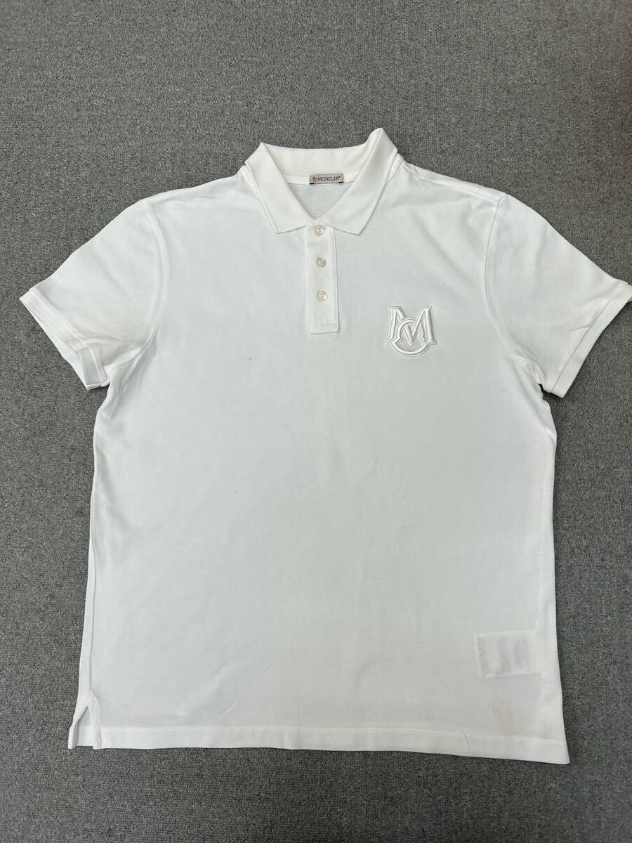 美品 モンクレール ポロシャツ サイズL