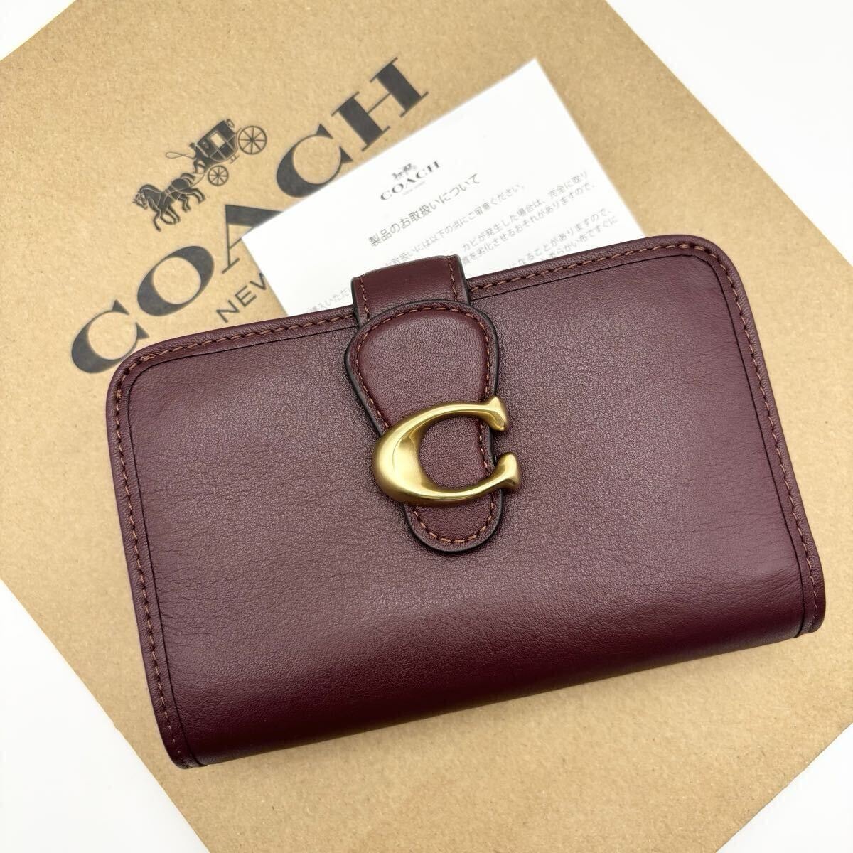 新品・未使用(ワケあり)】【COACH☆新品】タビー ミディアム