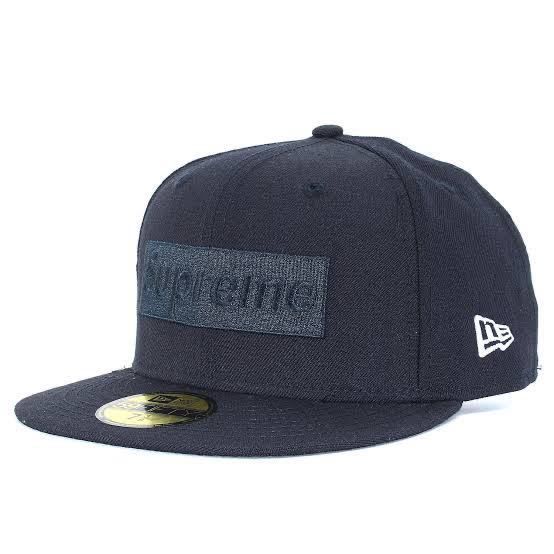 Supreme NEW ERA Tonal Box Logo Cap Navy 7-3/8 14AW シュプリーム ニューエラ トナル ボックス ロゴ ネイビー 紺 帽子 キャップ