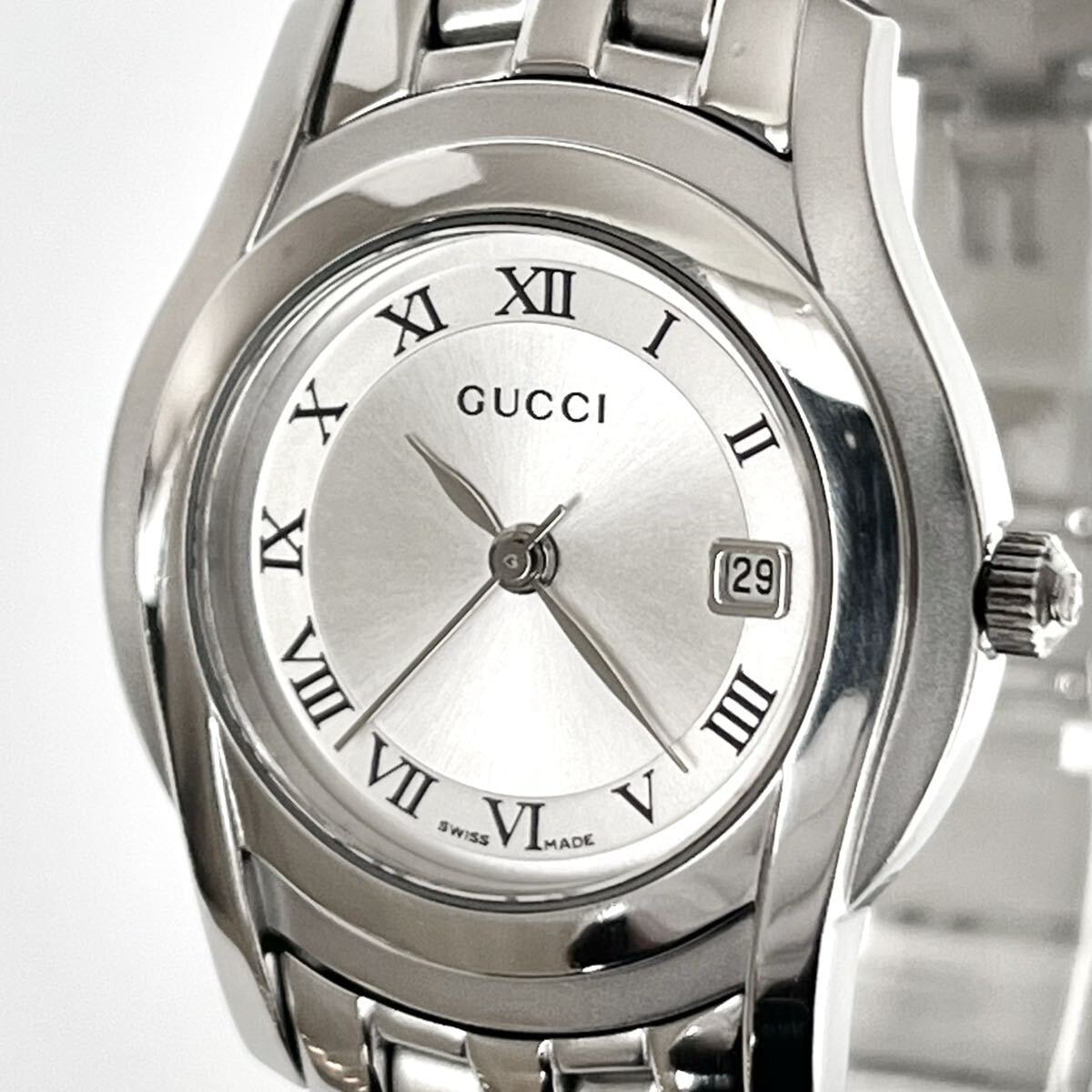 C (やや傷や汚れあり)】【稼働】磨き済み グッチ GUCCI 6400L