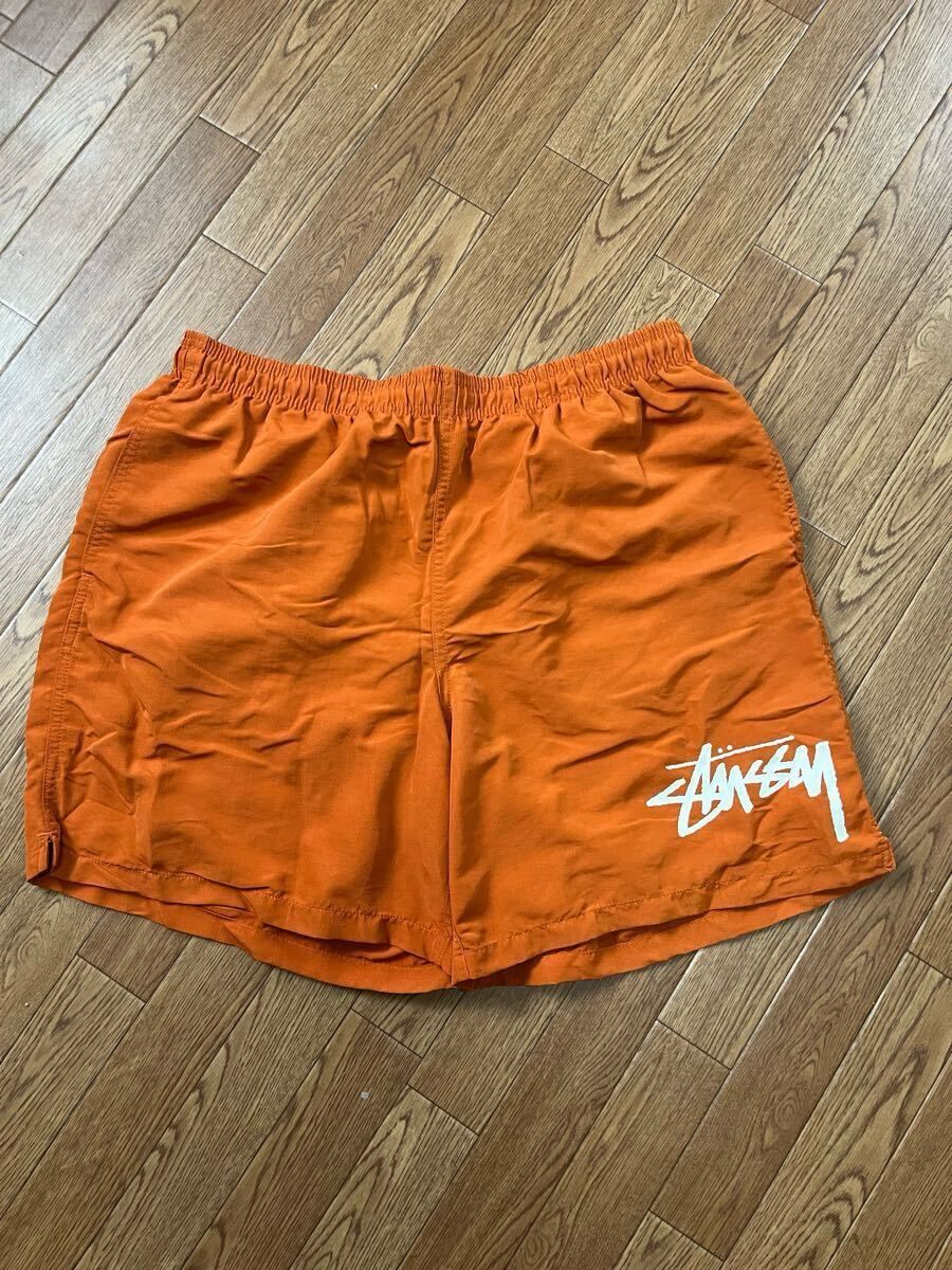 【美品】stussy ショートパンツ M ステューシー ハーフパンツ ショーツ 水陸両用 水着