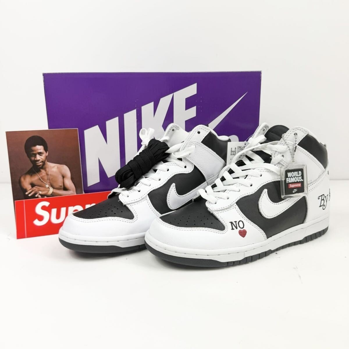 新品 Supreme × Nike SB Dunk High By Any Means ダンク シュプリーム