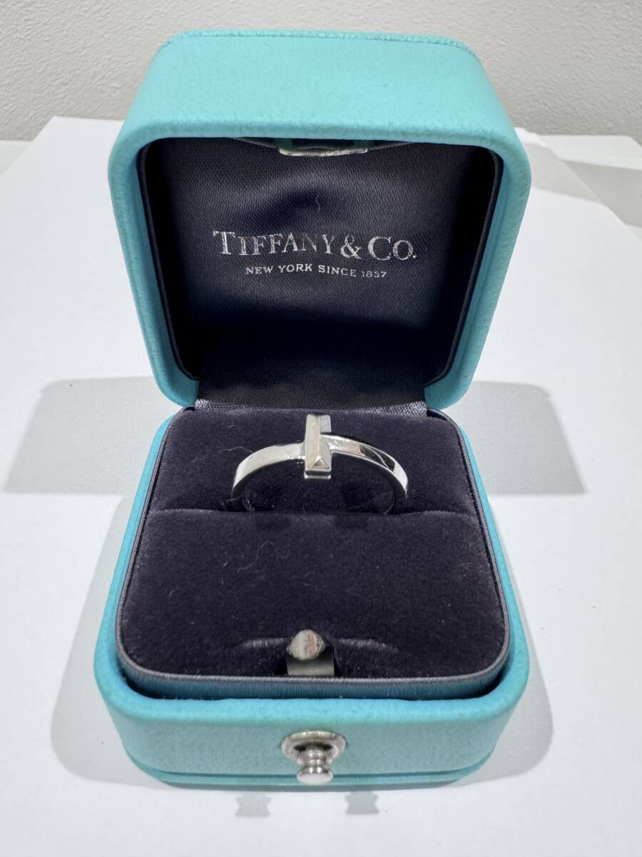 B (目立った傷や汚れなし)】最終値下げ☆TIFFANY＆Co. ティファニー T 