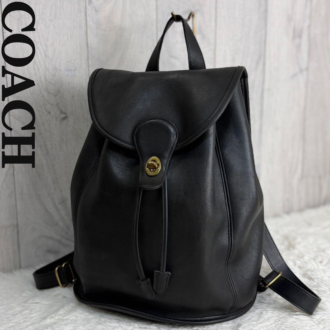 B (目立った傷や汚れなし)】美品 A4可 VINTAGE COACH ヴィンテージ