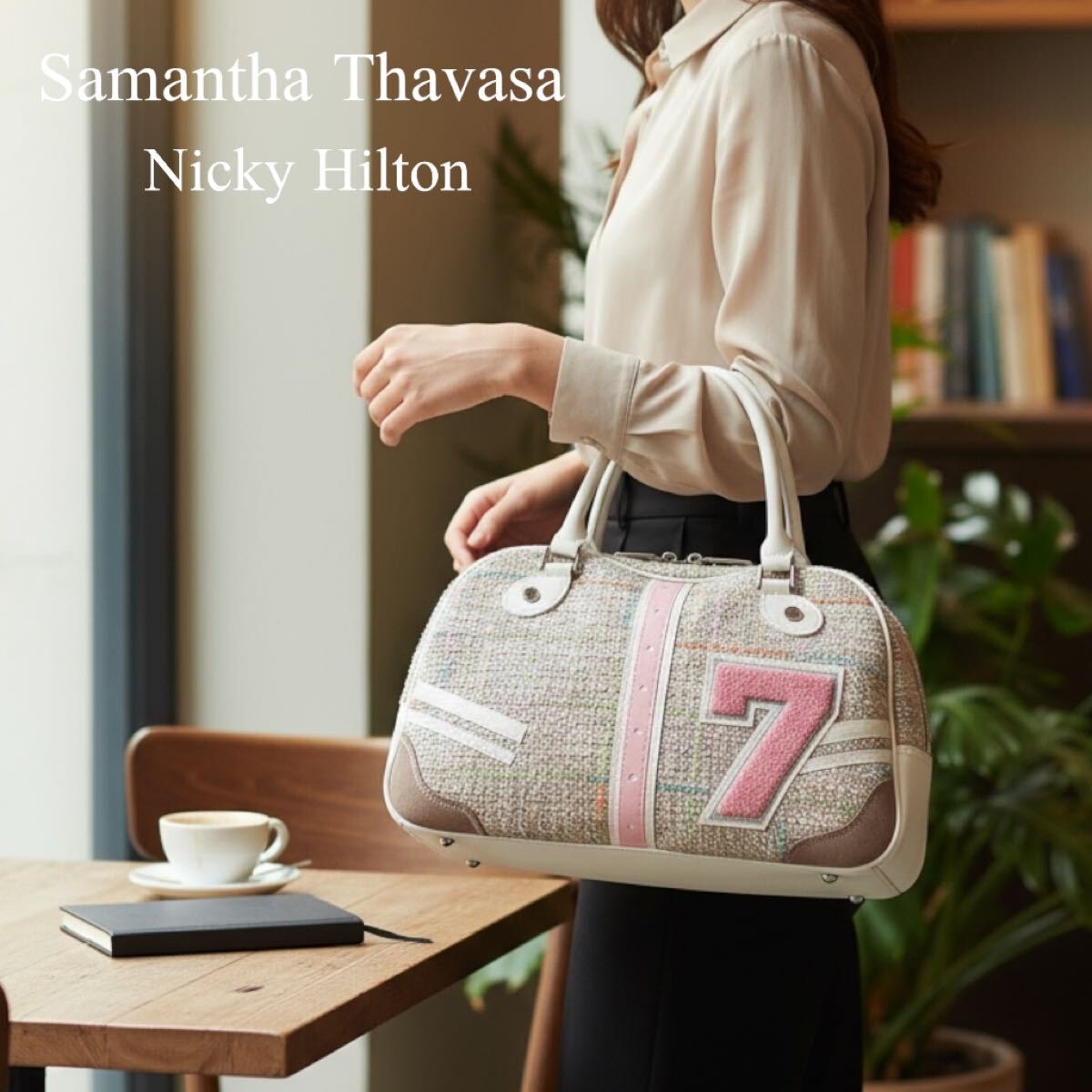 やや傷や汚れあり】【即決】☆幻のコラボ Samantha Thavasa サマンサ