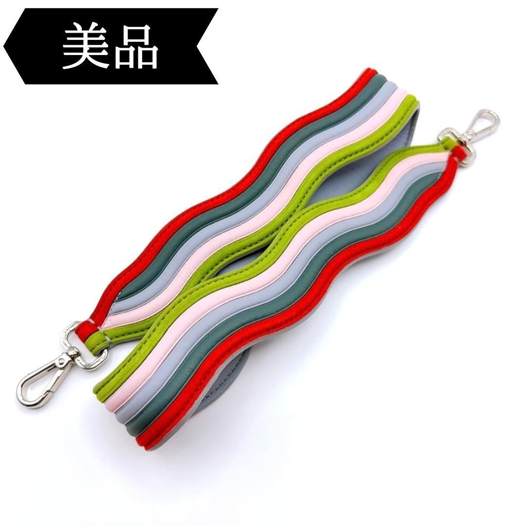 ◇フェンディ◇スエード/ストラップユー/ウェーブ/ショルダーストラップ/ブランド 目立った傷や汚れなし】◇フェンディ◇スエード/ストラップユー
