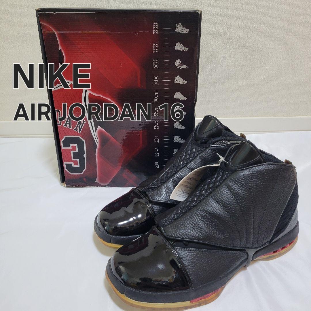 未使用に近い】【タグ付き未使用】NIKE AIR JORDAN 16 RETRO CDP