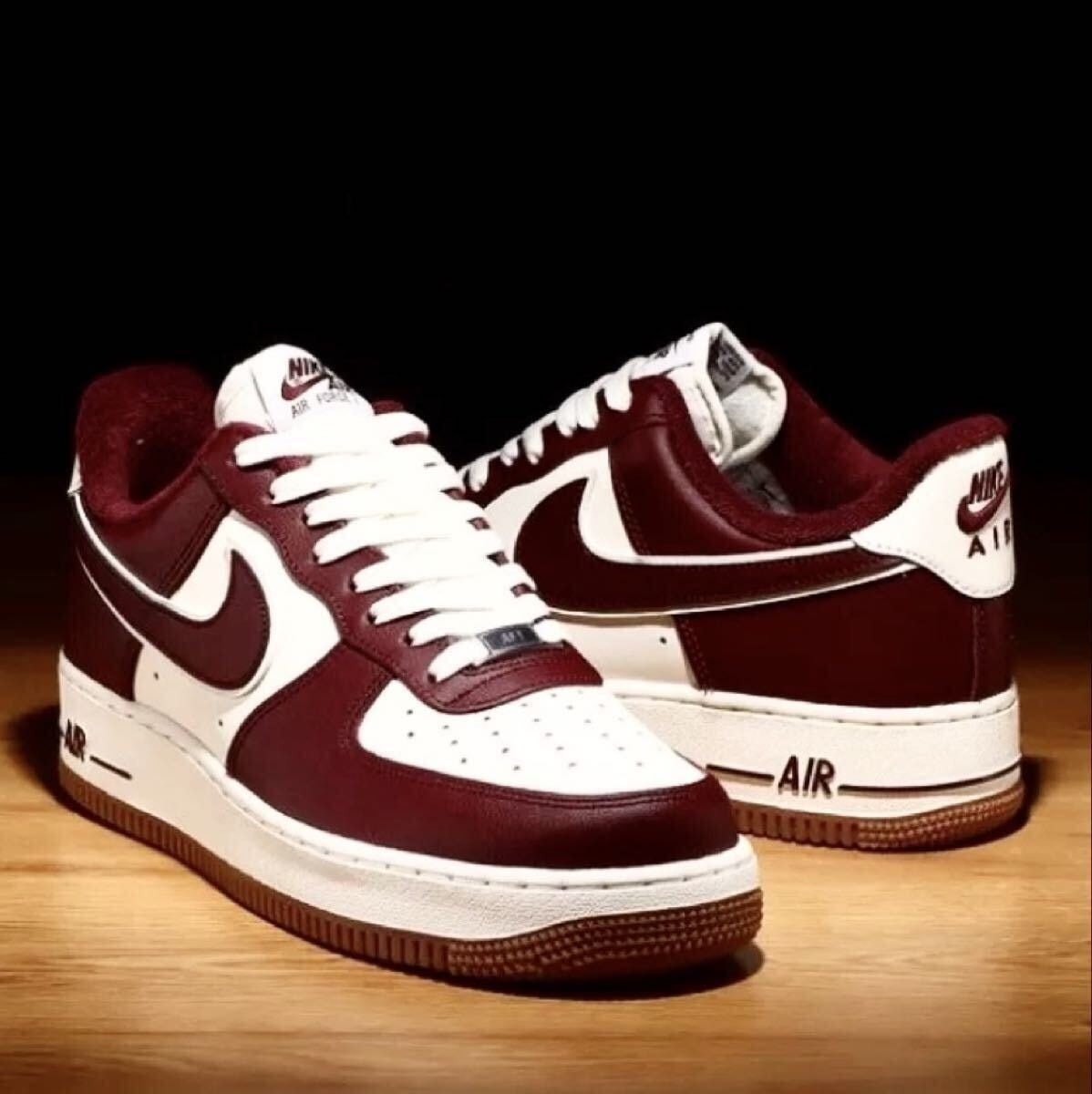 ☆送料込■新品28.0cm■ナイキ エア フォース 1 07 LV8 セイル/ガムミディアムブラウン/ナイトマルーン【定価.16500円】