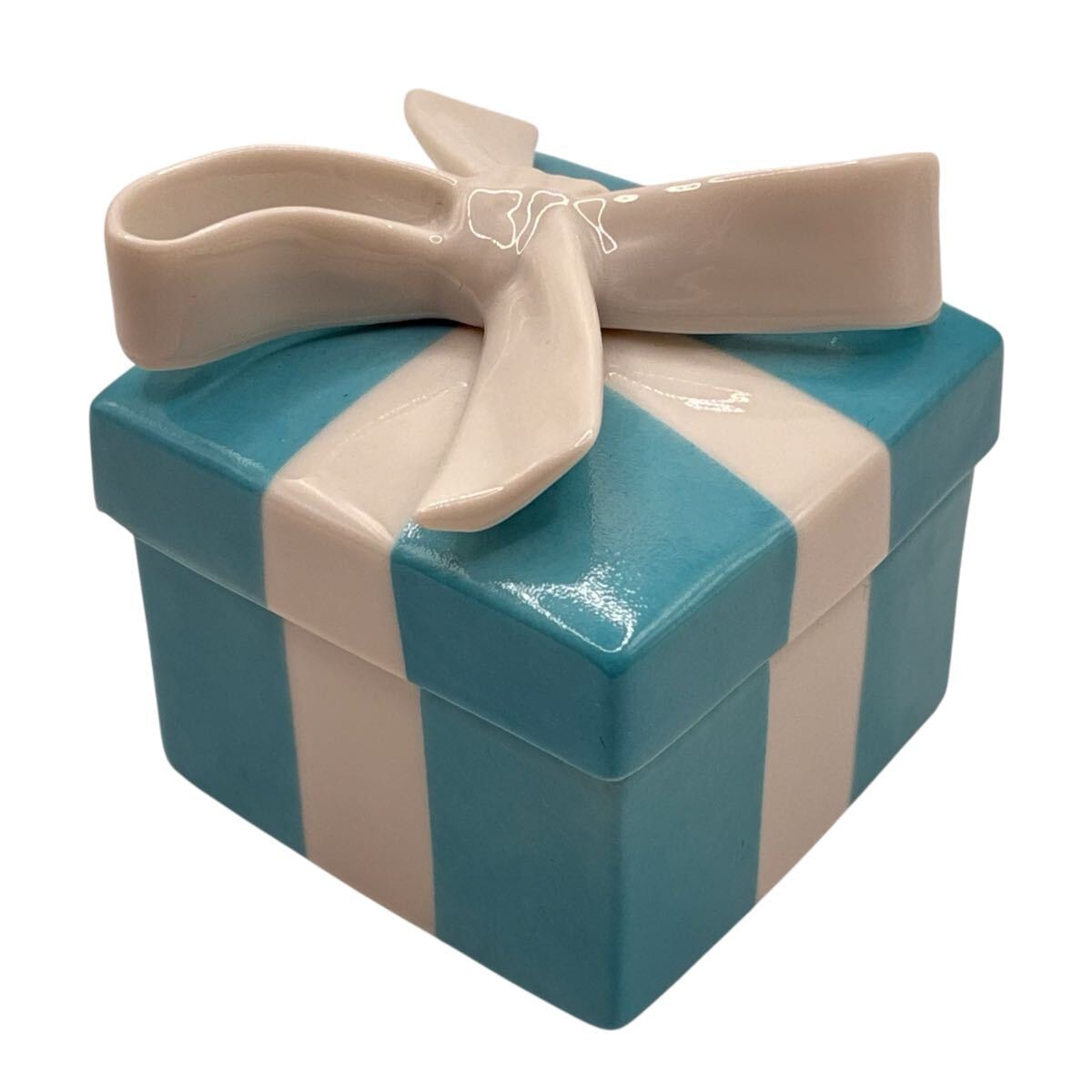 B (目立った傷や汚れなし)】ティファニー 小物ケース ボウボックス