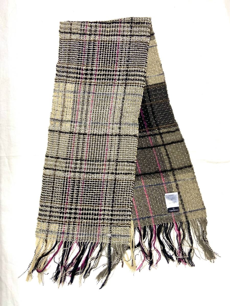 目立った傷や汚れなし】【CHANEL】シャネル ツィード フリンジ