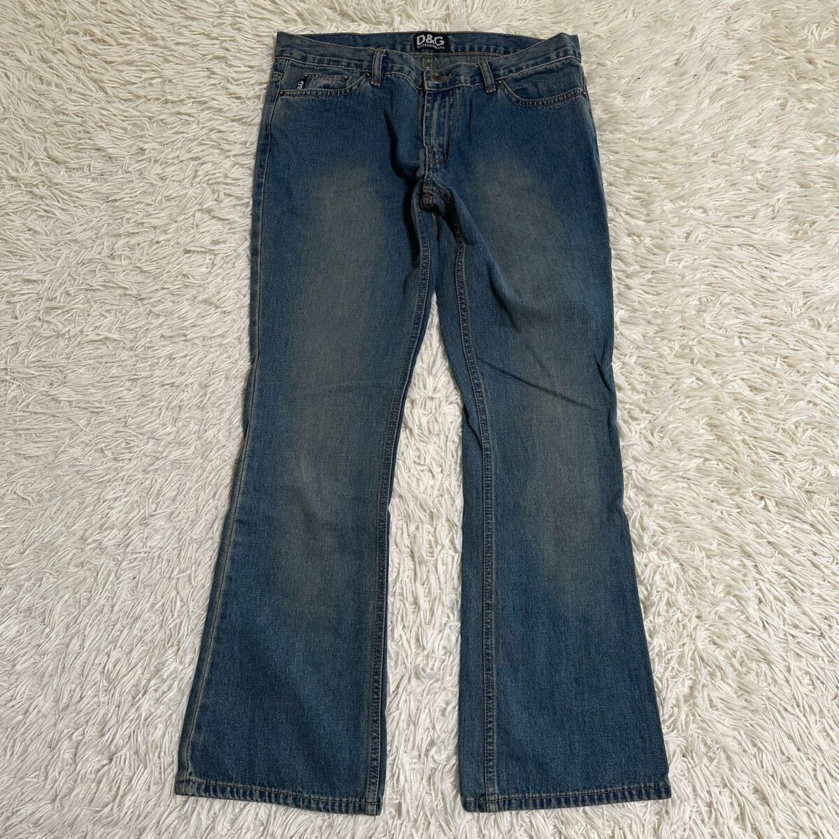 【DOLCE&GABBANA】ドルガバ archiveフレアデニム 32