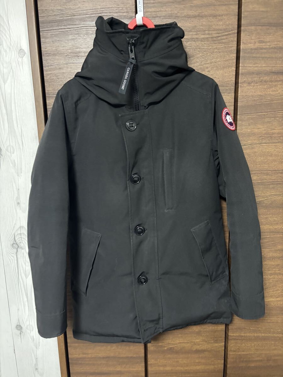カナダグース ダウンジャケット ジャスパー S 黒 CANADA GOOSE ブラック