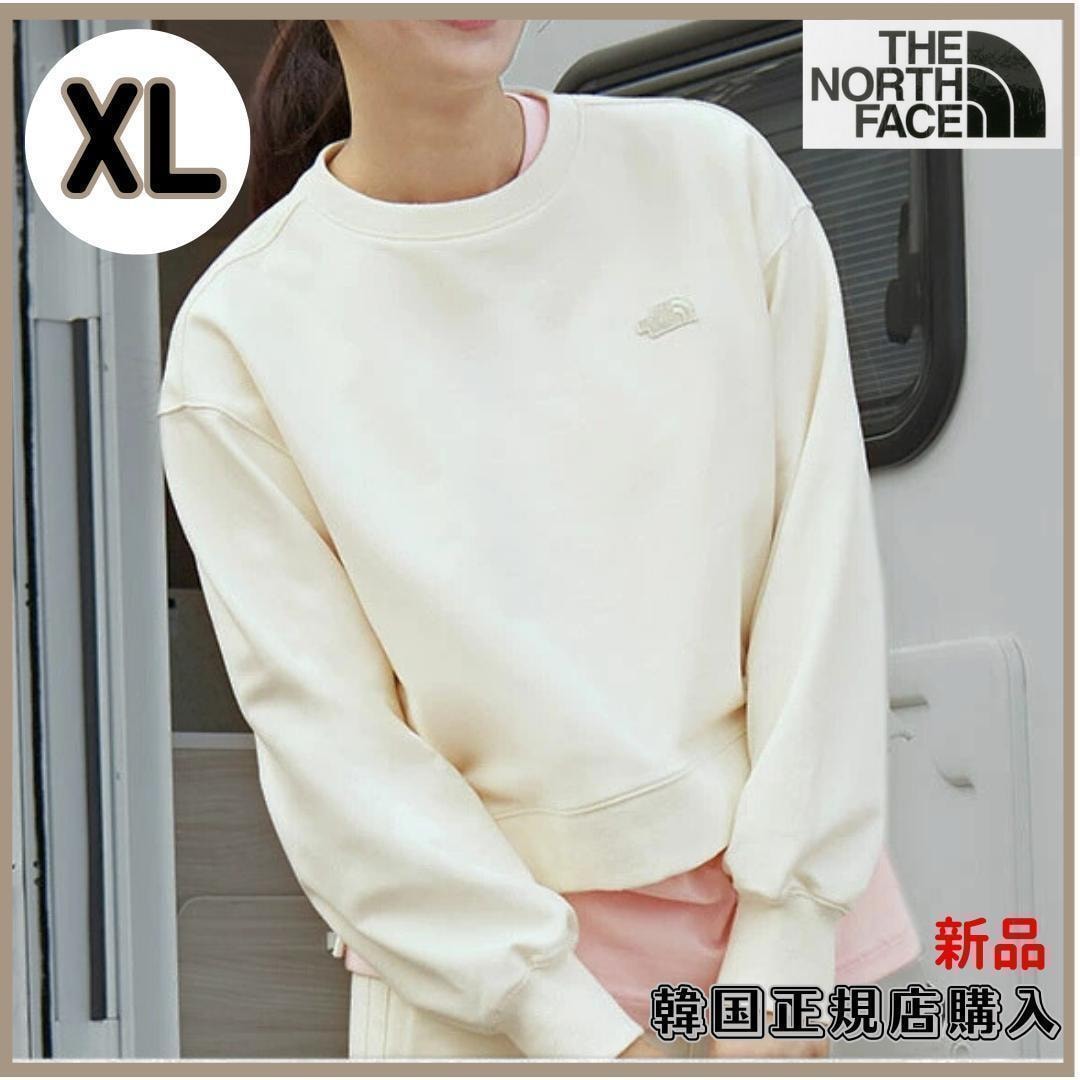 韓国限定　ノースフェイス　XL　トレーナー　新品　国内未入荷　ロゴ