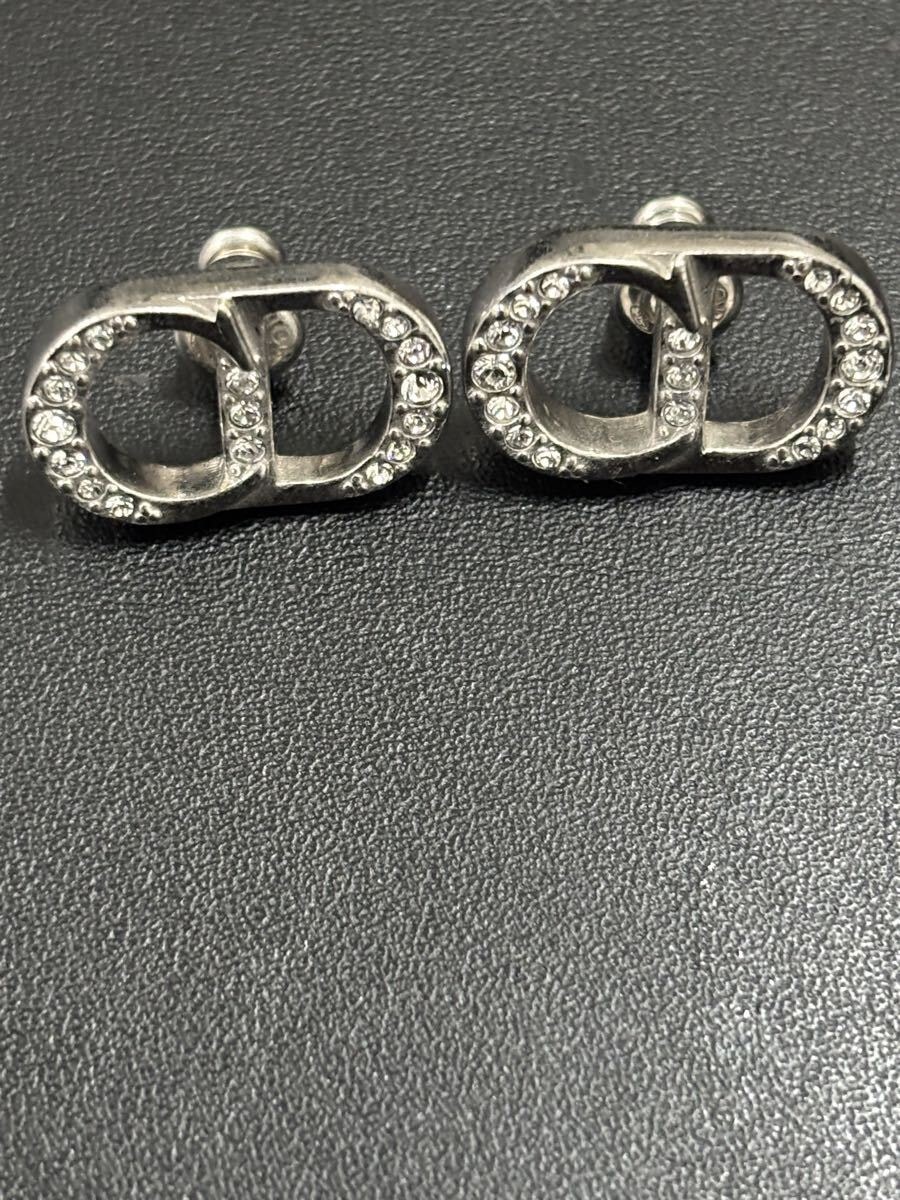 B (目立った傷や汚れなし)】DIOR ディオール ピアス セット ICON CD