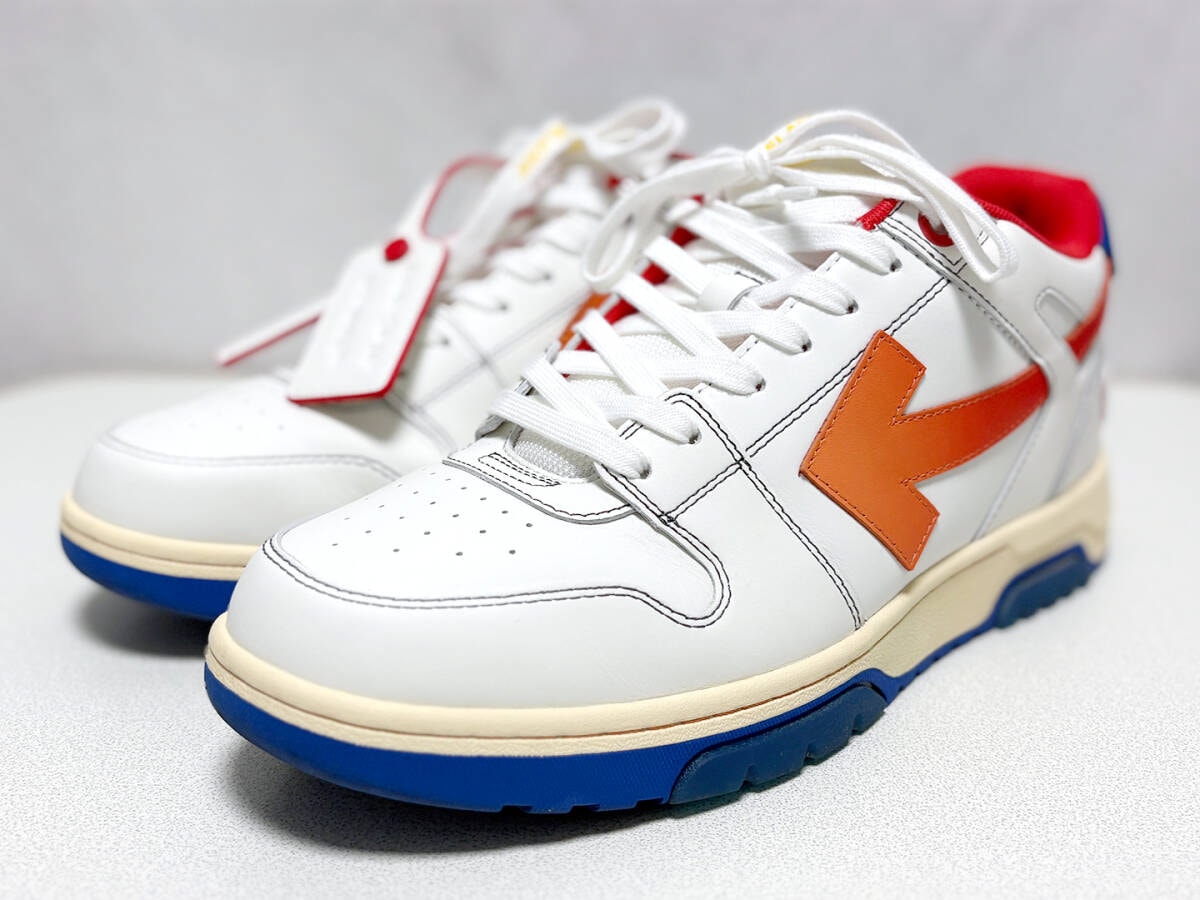 Off-White オフホワイト OUT OF OFFICE CONTRAST STITCH アウトオブオフィス スニーカー｜WHITE RED ホワイトレッド｜44