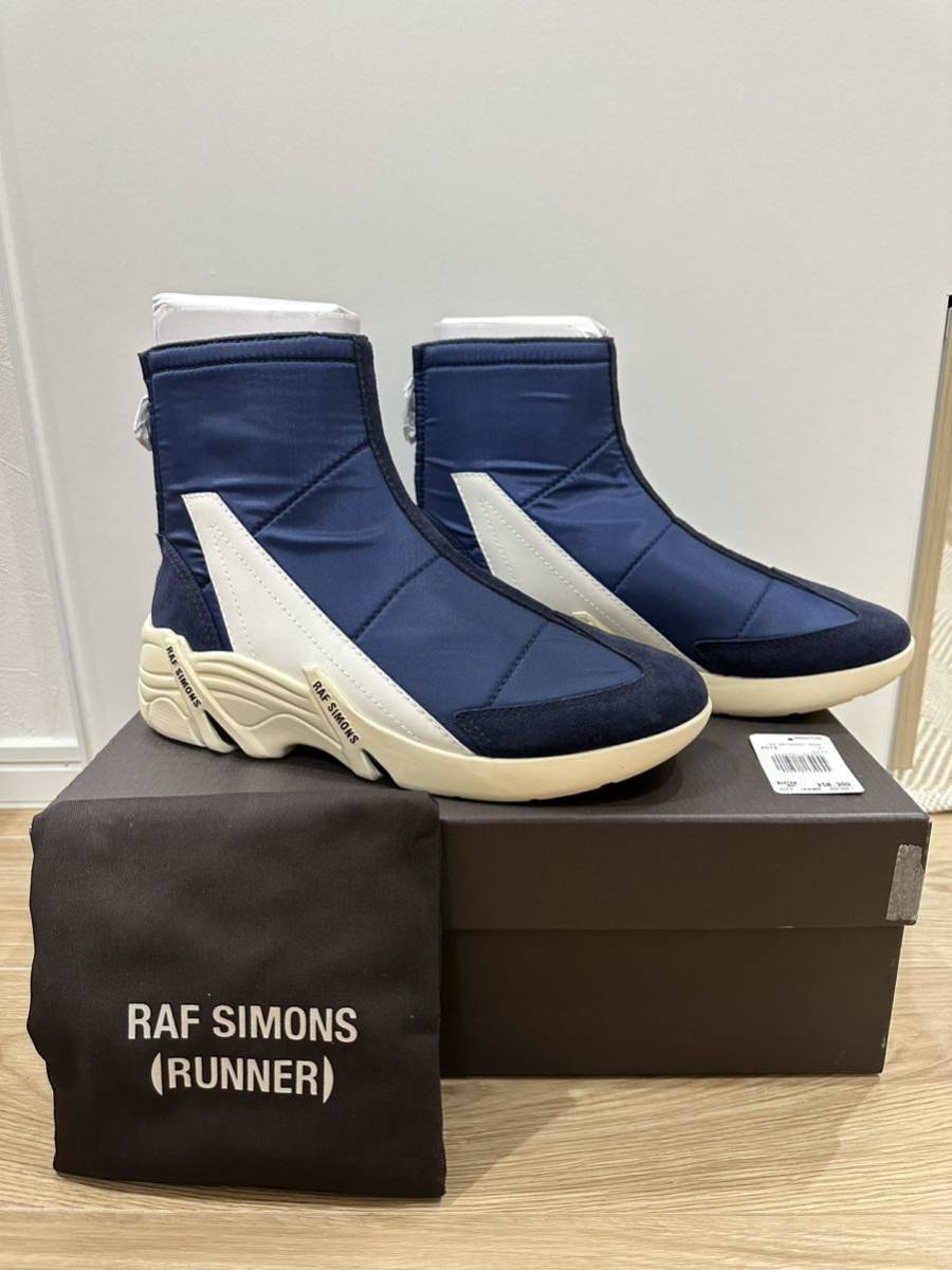 新品・未使用(ワケあり)】Raf Simons RUNNER CYLON-22 NAVY ブーツ 41