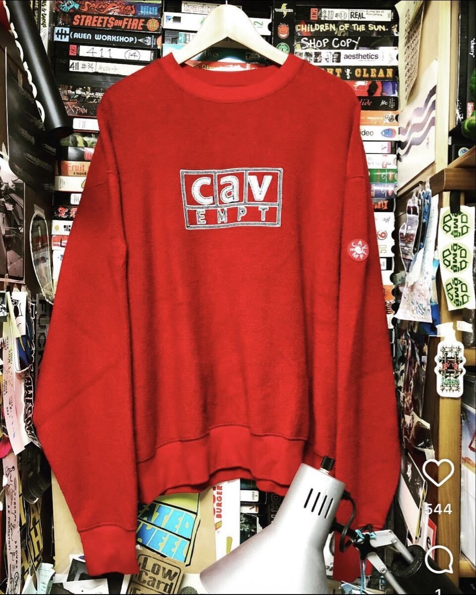 激レア SSZ C.E cav empt コラボスウェット XL