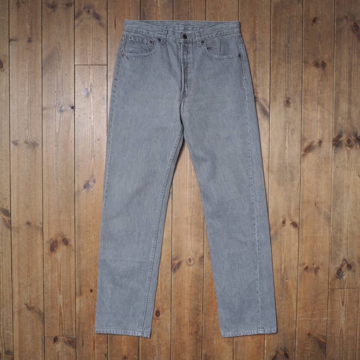 90s Levis 501 リーバイス ジーンズ ジーパン アメリカ製 usa製 グレー ビンテージ W33