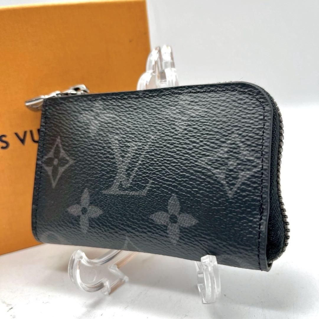 正規品 RFID ルイヴィトン モノグラム エクリプス ポルトモネ