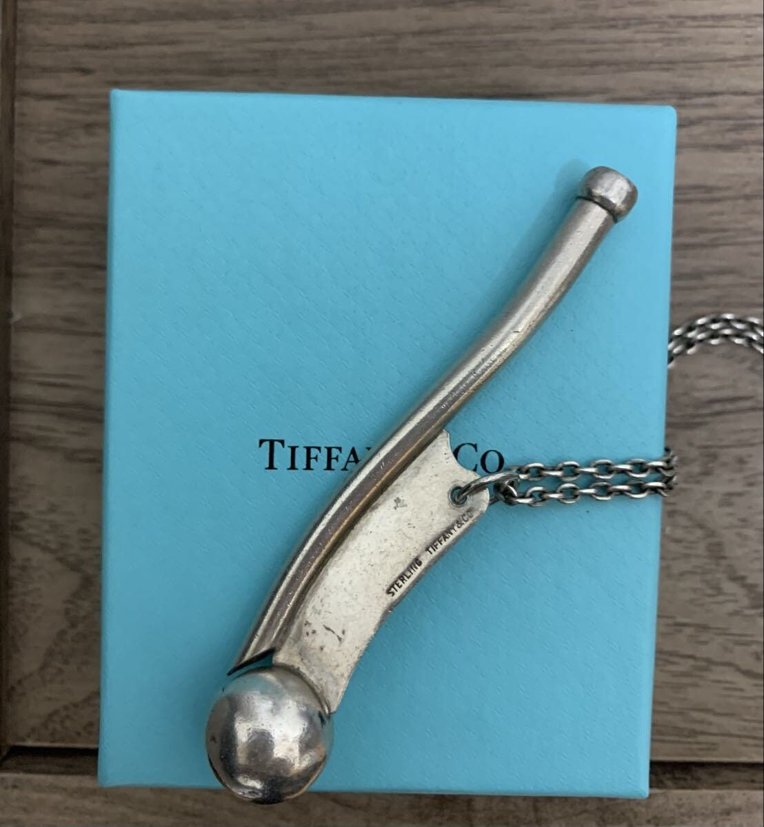 VINTAGE TIFFANY 1986年製　BOATSWAINS BOSUN WHISTL ティファニー シルバー SV925 ヴィンテージ