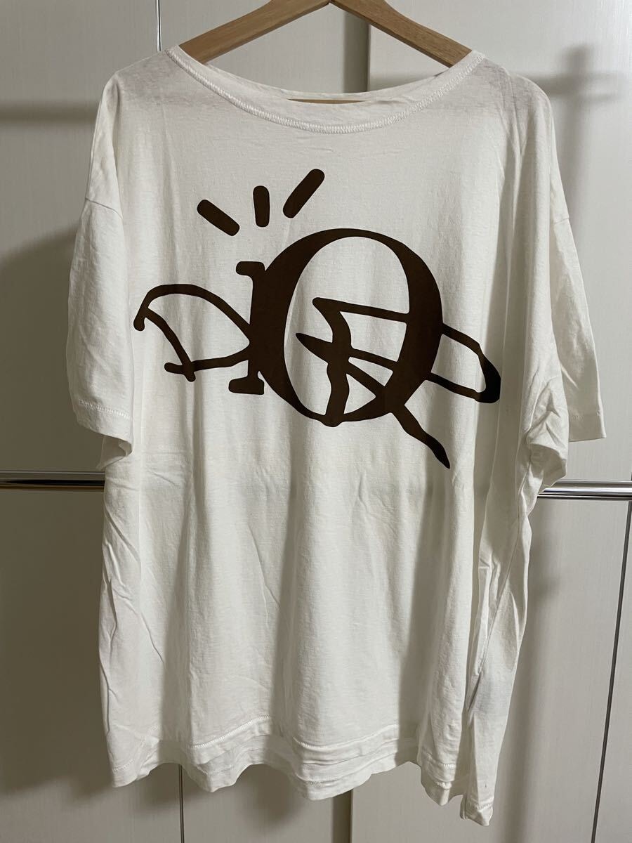 ディオール x ショーン ステューシー オーバーサイズ ロゴ Tシャツ
