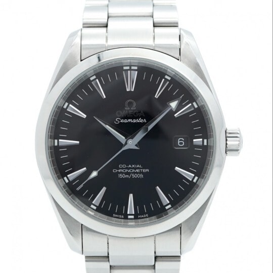 自動巻 オメガ シーマスター 2503.50 アクアテラ メンズ コーアクシャル 鑑定済