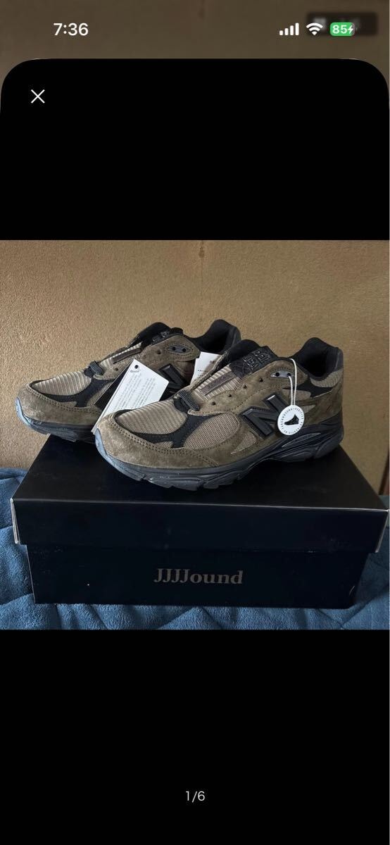 New Balance ×jjjjoundコラボ　990V3 26cm 新品未使用品