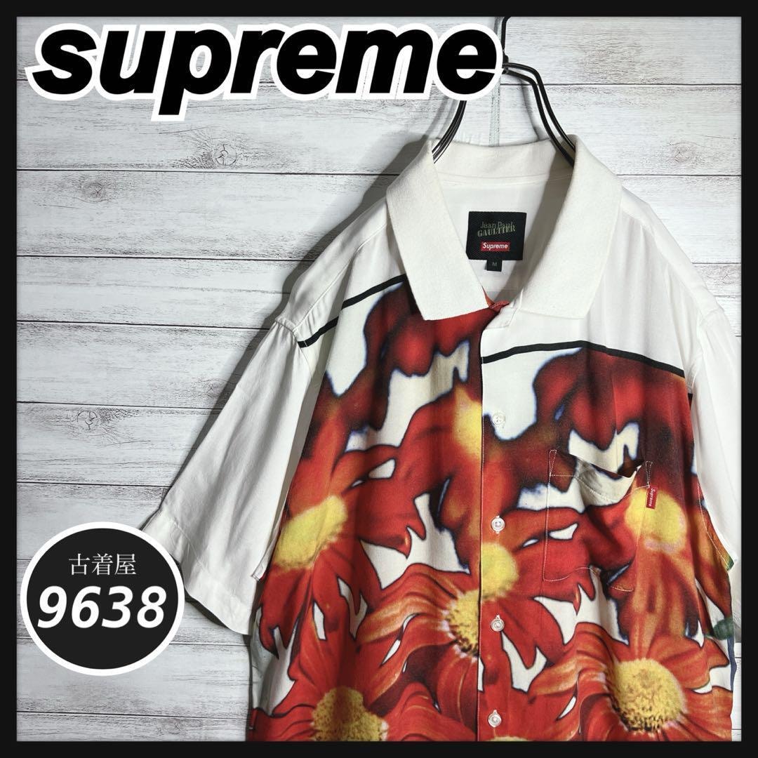 Supreme Floral Patchwork Velour L/S Polo 