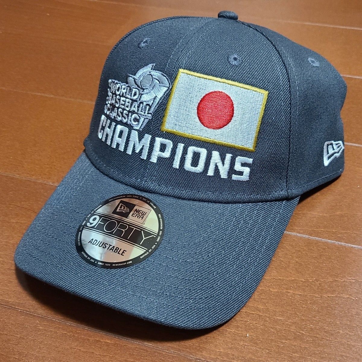 限定品★侍ジャパンWBC優勝記念キャップ★グレー★ ニューエラ NEW ERA 9FORTY 選手着用モデル