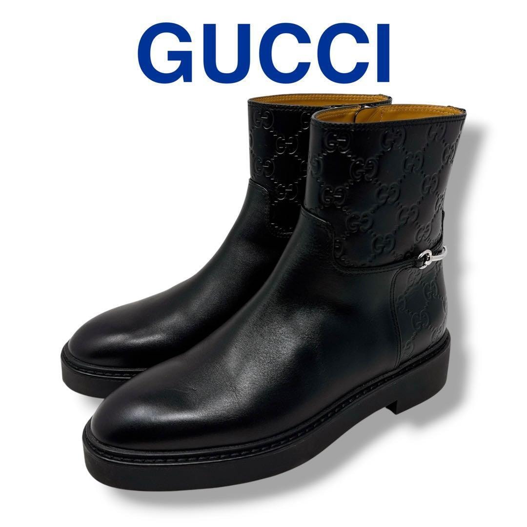 B (目立った傷や汚れなし)】【美品】GUCCI グッチ ブーツ サイズ 36h