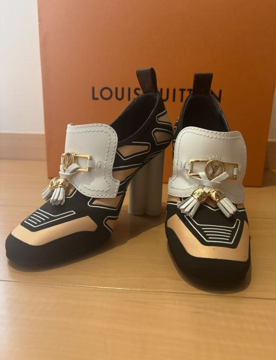 ルイヴィトン スウィフトライン モノグラム LVロゴ レザー ファブリック【購入レシートあり】