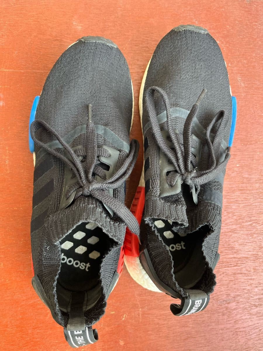 アディダス NMD R1 プライムニット "コア ブラック ラッシュ レッド" (2015/2017)