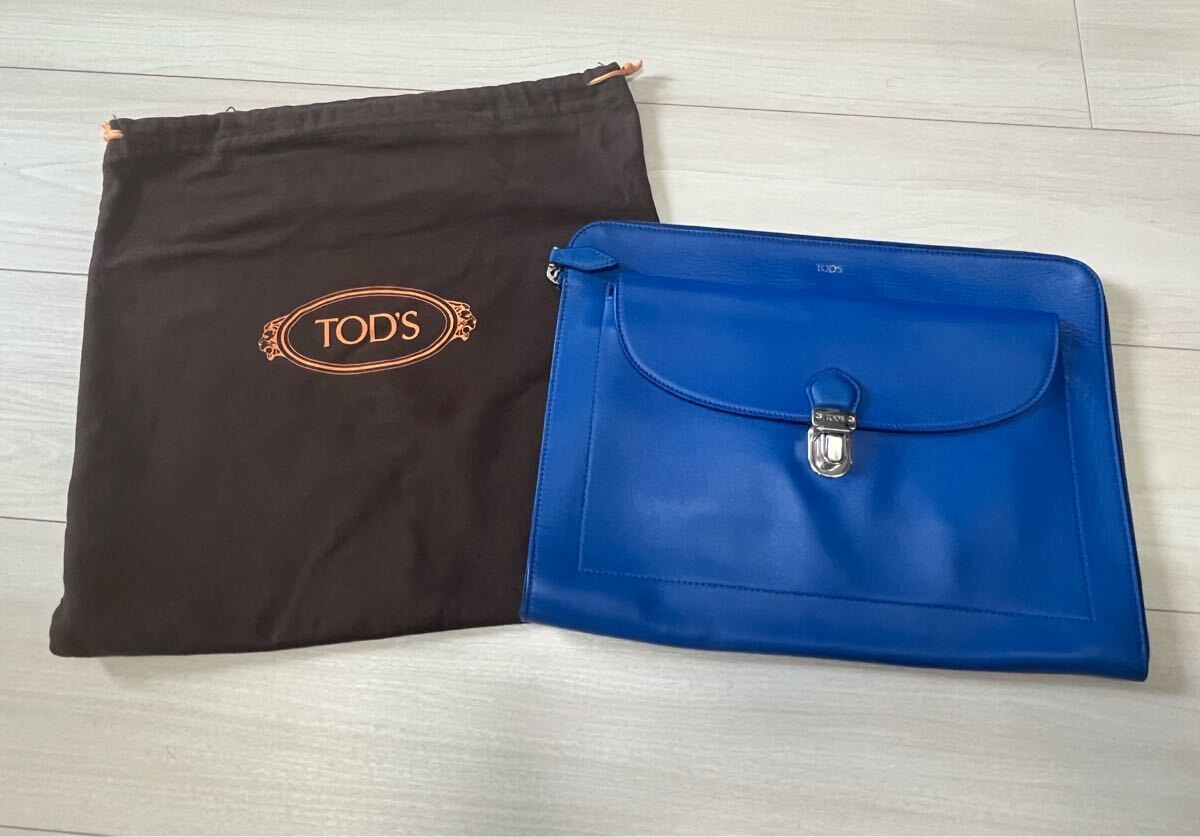 【美品】TOD'S トッズ セカンドバッグ/クラッチバッグ 