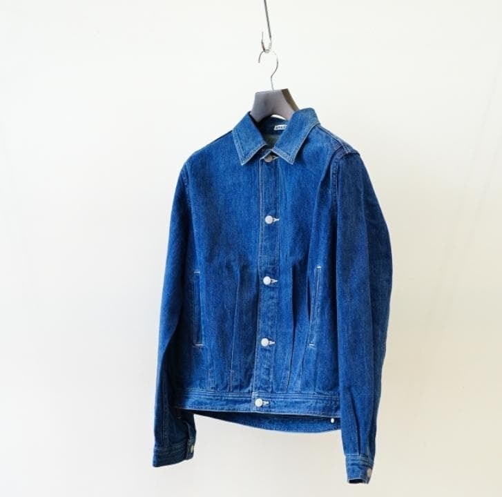目立った傷や汚れなし】美品 オーラリー AURALEE SELVEDGE LIGHT DENIM