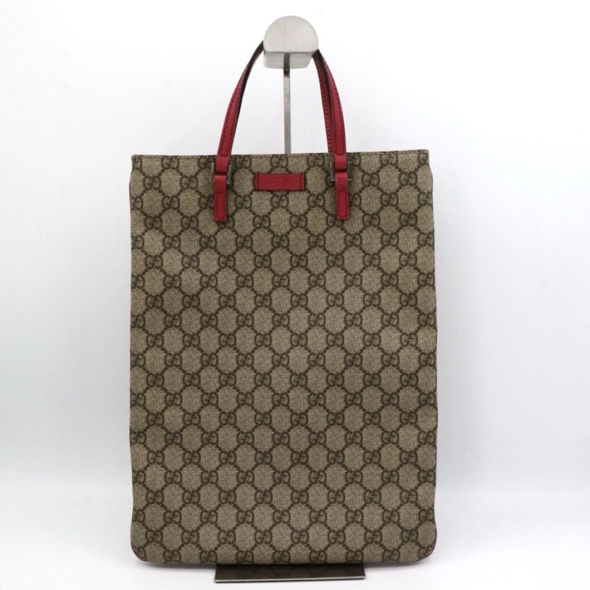B (目立った傷や汚れなし)】□美品 グッチ GGキャンバス 113019 トート