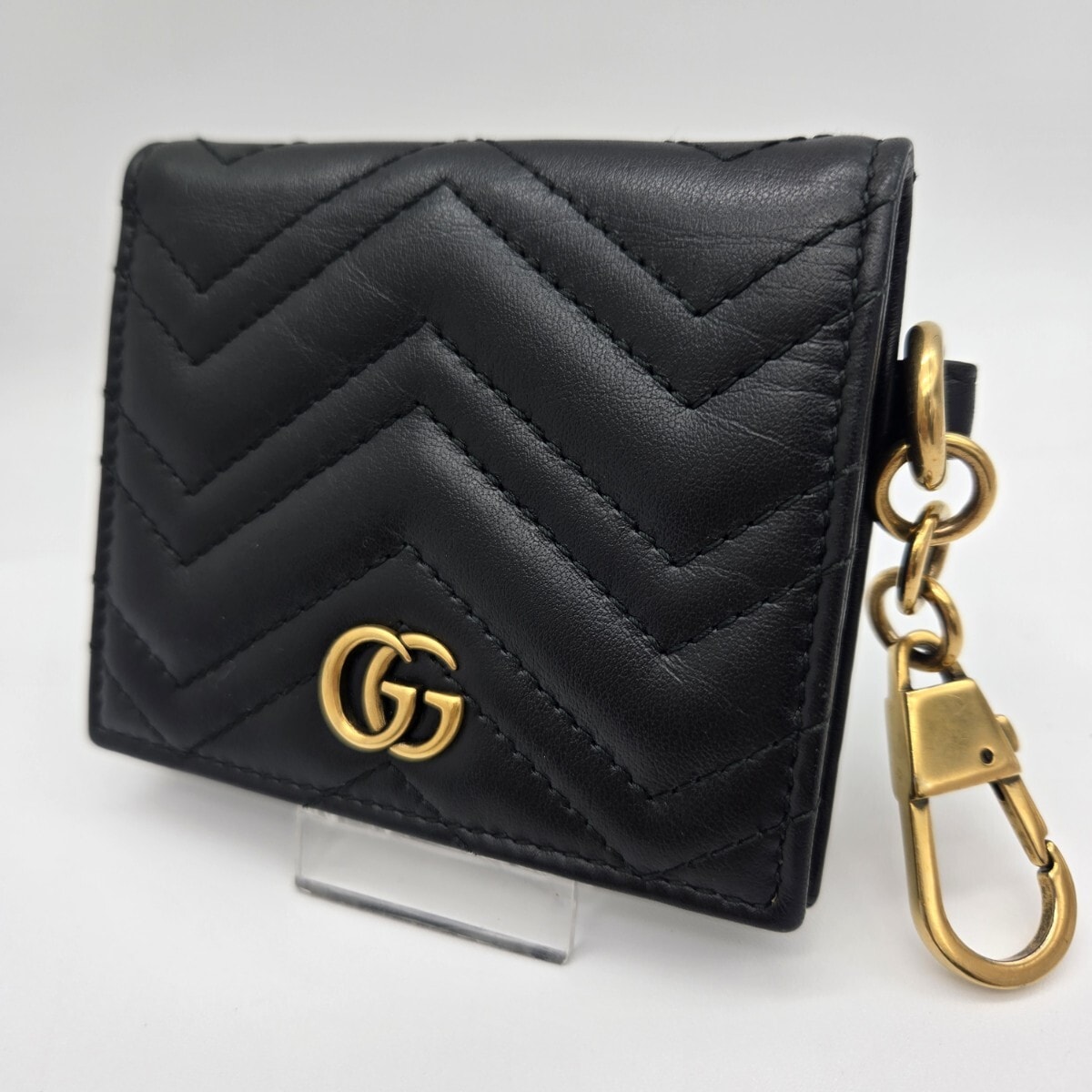 A (未使用に近い)】箱付き 未使用に近い GUCCI ペンケース 筆箱 GG
