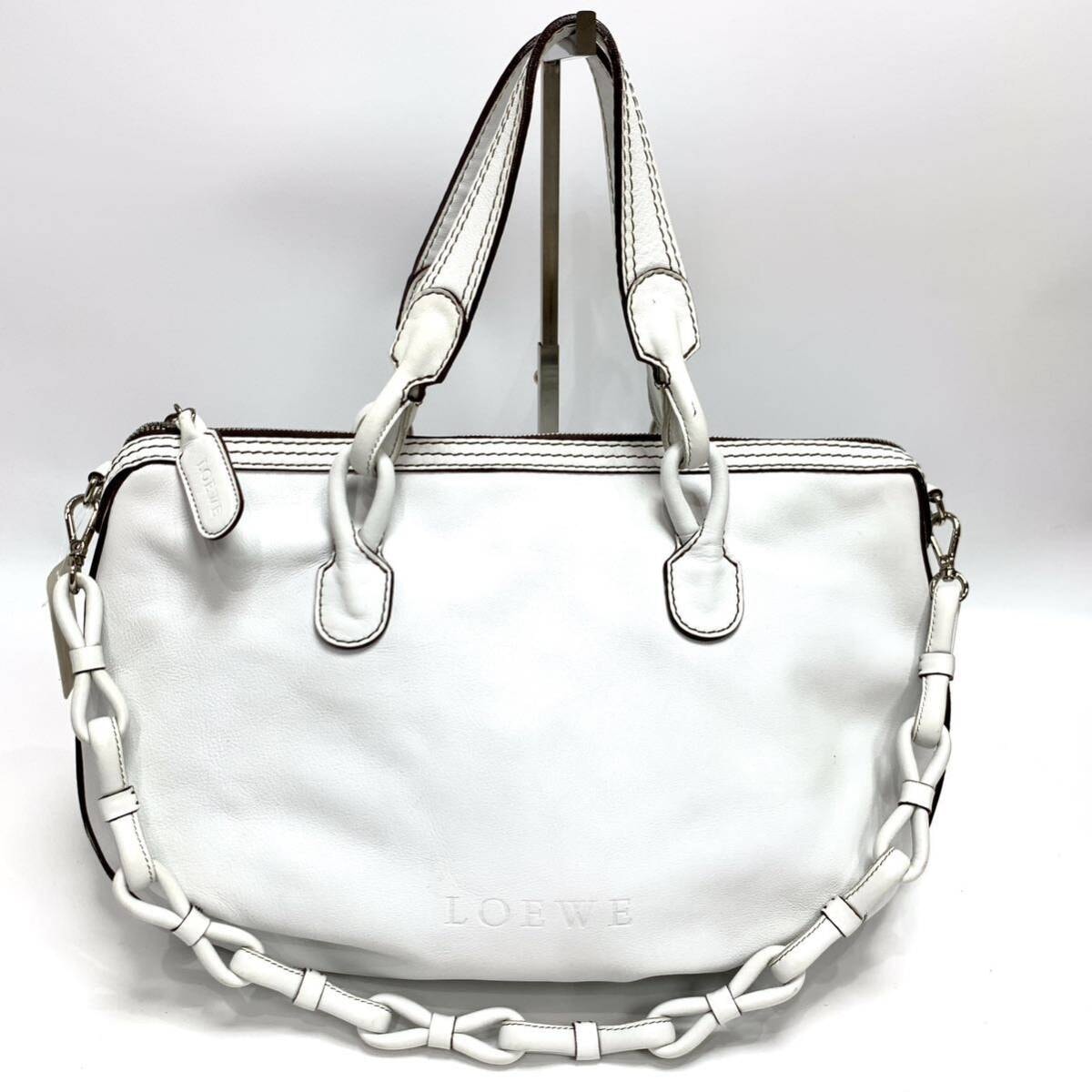 D (傷や汚れあり)】ロエベ LOEWE 160周年記念限定品 スウェード