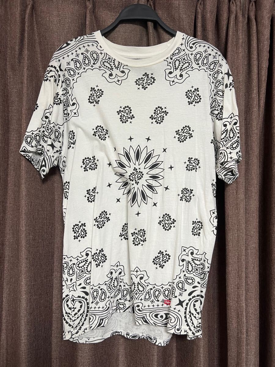 シュプリーム Tシャツ Bandana Ｍサイズ