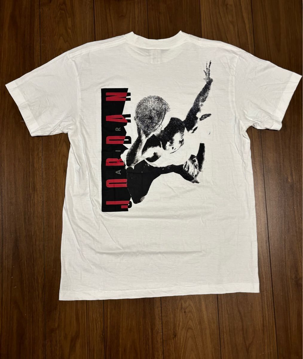 Jordan Tシャツ L vintage JORDAN 90s 銀タグ　サイズＬ