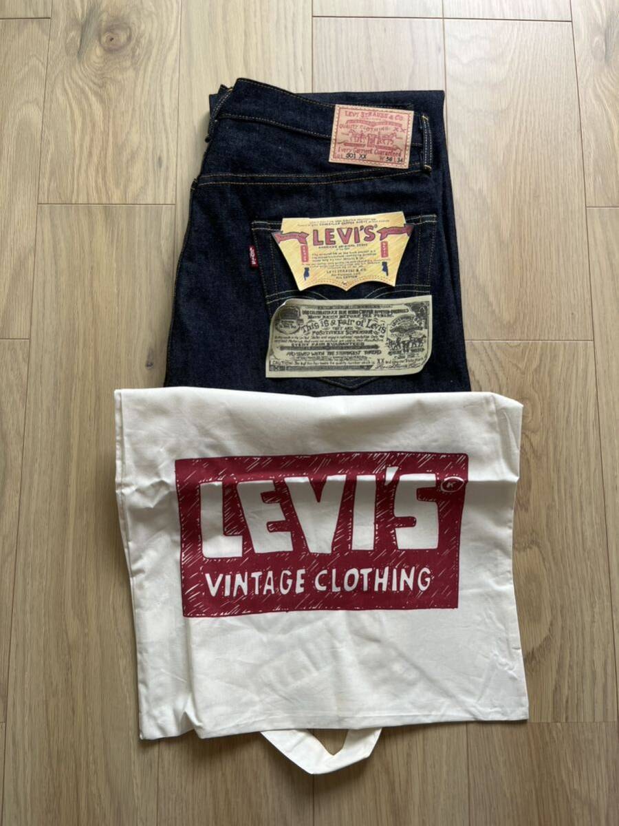 Levi’s 501 1955 501本限定 Hand-Drawn コーンミルズ/ホワイトオーク製生地
