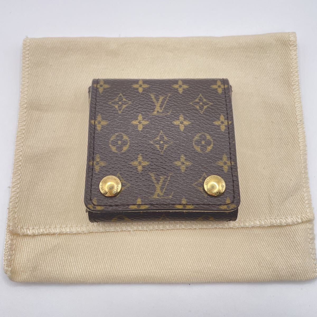 ルイヴィトン モノグラム ジュエリーケース 箱 ケース 小物入れ アクセサリー LOUIS VUITTON アクセサリーケース