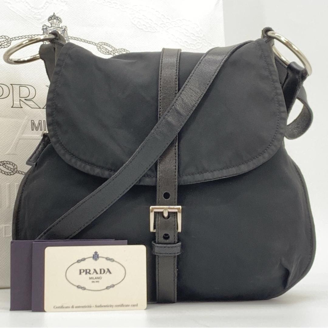 B (目立った傷や汚れなし)】PRADA プラダ ショルダーバッグ 