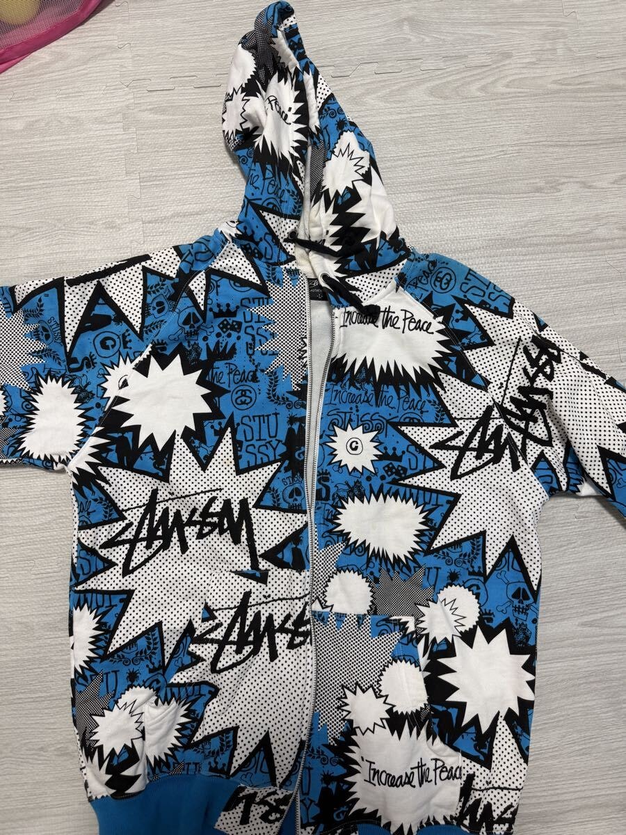 Stussy x Wales Bonner Fleece Zip Hoodie 