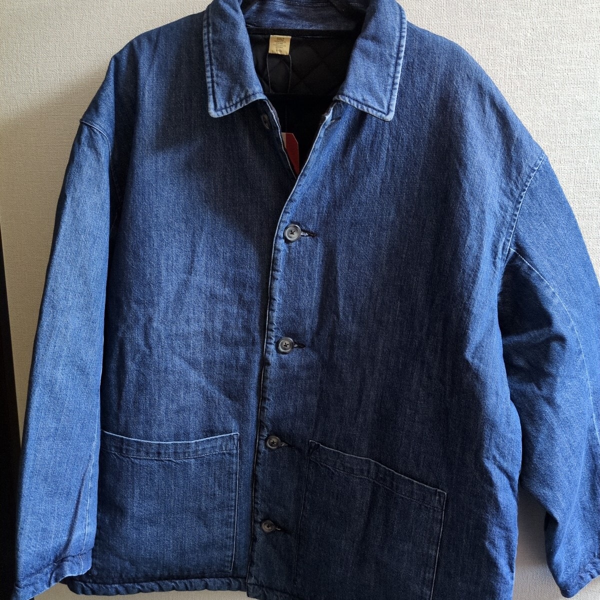 タグ付き商品　リーバイス Levis デニム地 コート リバーシブル A3215-0000 メンズ オーバーサイズ 防寒 防風 耐寒 保温 アウター ヒート